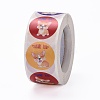 Flat Round Paper Thank You Stickers LS-DIY-C042-12F-3