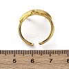 Stafish 304 Stainless Steel Open Cuff Rings for Women RJEW-F174-01G-5