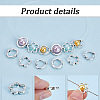 120Pcs 3 Styles Tibetan Style Alloy Bead Frames TIBE-SP0001-13-6