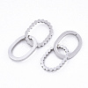 Tarnish Resistant 201 Stainless Steel Linking Rings STAS-N091-131-2