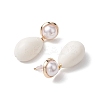 Acrylic Stud Earring EJEW-JE05937-4