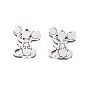 201 Stainless Steel Charms STAS-V001-08-1
