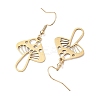 304 Stainless Steel Dangle Earrings for Women EJEW-JE05851-01-4