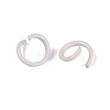 Spray Painted Iron Open Jump Rings IFIN-T017-04C-19-2