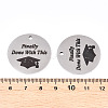 Non-Tarnish 201 Stainless Steel Pendants STAS-T064-38P-27-3