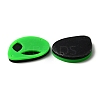 Opaque Acylic Connector Charms SACR-WH0006-21D-1