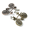 8Pcs 4 Styles Tibetan Style Alloy Pendants FIND-FS0002-59-2