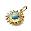 Gemstone Pendants STAS-Q337-18G-2