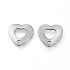 Non-Tarnish 304 Stainless Steel Charms STAS-L232-084P-2