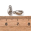 304 Stainless Steel Connector Charms STAS-N124-68P-3