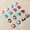 CHGCRAFT 16Pcs 16 Styles Medical Theme Food Grade Eco-Friendly Silicone Focal Beads SIL-CA0003-31-6