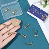 8Pcs Alloy Brooch Convert Pendant Hooks FIND-SC0019-06B-G-3