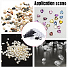 24Pcs 2 Colors Square Acrylic Loose Diamond Display Boxes CON-GA0001-16-6
