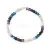 Gemstone & Electroplate Non-magnetic Synthetic Hematite Beads Beaded Necklaces & Bracelet Jewelry Sets for Women SJEW-JS01380-5