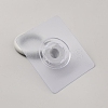 Rotatable Self Adhesive Plastic Hook Hangers AJEW-WH20004-06-2