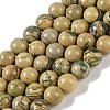 Natural Verdite Stone Beads Strands G-P530-B07-04-1