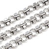 304 Stainless Steel Twist Ring Link Chains CHS-P025-04A-P-1
