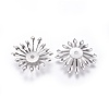 Non-Tarnish Multi-Petal 316 Surgical Stainless Steel Bead Caps LS-STAS-G196-03P-2
