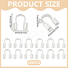 400Pcs Brass Wire Guardian and Protectors KK-LP0001-21S-2