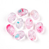 Transparent Acrylic Beads TACR-T028-38C-2