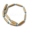 Handmade Lampwork Chevron Beads LAMP-Z019-01-05-2