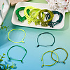 50Pcs 5 Colors Nylon Cord Bracelet Making BJEW-TA00671-5