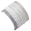 12Pcs 6 Styles Glass Stretch Bracelets BJEW-JB11033-5