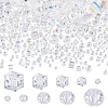 800Pcs 10 Styles AB Color Plated Electroplated Glass Beads Strands GLAA-GA0001-85-9