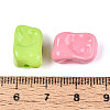 Opaque Acrylic Beads SACR-T035-02M-3