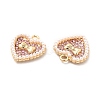 Alloy Rhinestone Pendants ALRI-E006-02LG-02-3