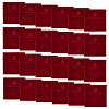 24Pcs Square Velvet Jewelry Bags TP-FI0001-02A-1