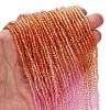 Transparent Painted Glass Beads Strands DGLA-A034-T2mm-A20-2