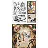 Summer Theme PVC Plastic Clear Stamps DIY-WH0631-0545-9