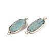 Natural Amazonite Links Connectors G-R472-03H-2