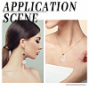 9Pcs 3 Styles Alloy Bead Cap Pendant Bails FIND-DR0001-20A-6