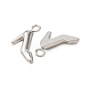 304 Stainless Steel Charms STAS-Z167-02P-05-2