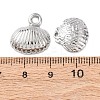 10Pcs 304 Stainless Steel Pendants STAS-P432-07P-3
