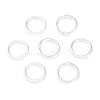 Brass Open Jump Rings KK-N254-45B-S-1