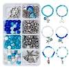 DIY Ocean Themed Bracelet Making Kits DIY-SC0014-07AS-1