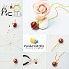 Round Unfinished Wood Beads WOOD-PH0008-14-5