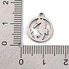 Non-Tarnish 201 Stainless Steel Charms STAS-U016-06P-02-3