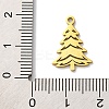 Christmas 201 Stainless Steel Pendants STAS-Q015-10G-3
