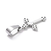 Non-Tarnish 304 Stainless Steel Pendants LS-STAS-L216-36P-2