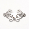 Tarnish Resistant 201 Stainless Steel Links connectors X-STAS-S059-16B-1