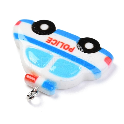 Resin Pendants RESI-O009-11-1