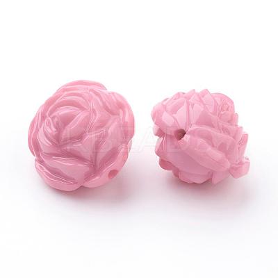 Opaque Acrylic Beads MACR-S635-8-1