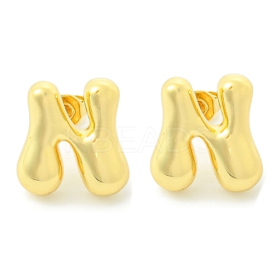 Rack Plating Brass Earrings EJEW-S222-01G-N-1