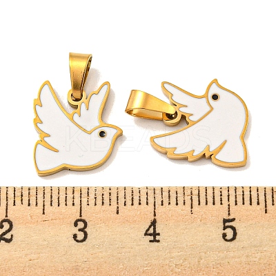 316 Surgical Stainless Steel Charms STAS-G325-05G-1