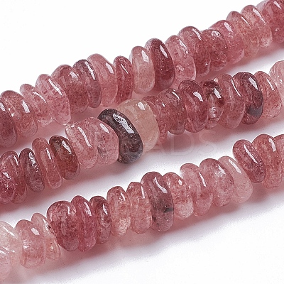 Natural Strawberry Quartz Beads Strands LS-G-G841-B04-1
