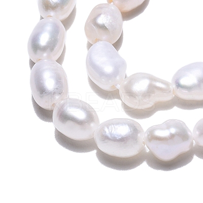 Natural Cultured Freshwater Pearl Beads Strands PEAR-N014-04E-1